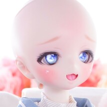  DDH - 01 カスタムヘッド(SW肌)ソフビ盛り + レジンアイ2点 + 舌パーツ　【きっこりぃ*°】_画像9