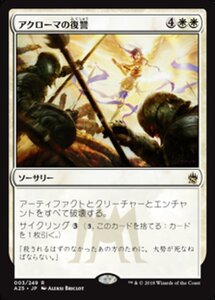 MTG ■白/日本語版■ 《アクローマの復讐/Akroma's Vengeance》★FOIL★ マスターズ25th A25