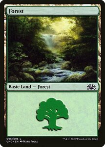 MTG ■土地/英語版■ 《森/Forest》Unsanctioned UND