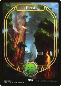 MTG ■土地/英語版■ 《森/Forest》Unsanctioned UND