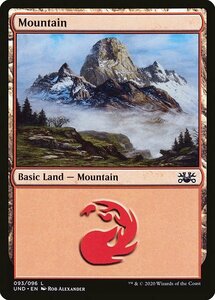 MTG ■土地/英語版■ 《山/Mountain》Unsanctioned UND