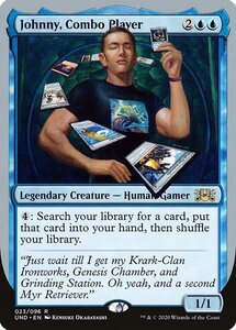 MTG ■青/英語版■《Johnny, Combo Player》Unsanctioned UND