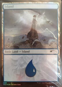 MTG ■土地/英語版■ 《島/Island》★FOIL★Secret Lair SLD