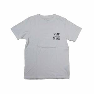 SATURDAYS SURF NYC Tシャツ S コットン WHT BBM-2624-A