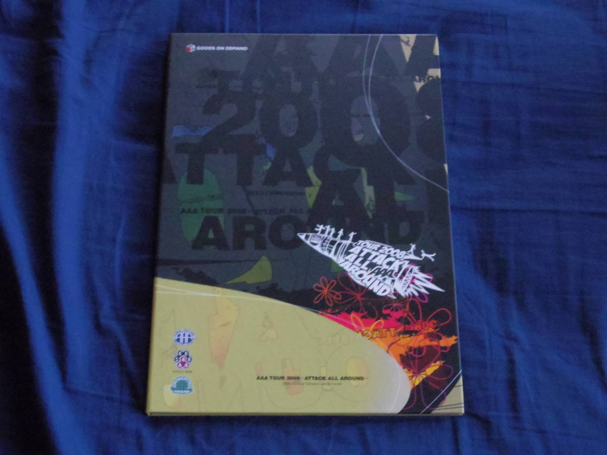 AAA tour 2008 Attack ALL Round オリジナルツアー フォトブック パンフレット 写真集, 写真集, ミュージシャン, その他