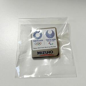 東京2020 オリンピック パラリンピック MIZUHO みずほ みずほ銀行 ミズホ ピンバッジ ピンバッヂ ピンバッチ　3 未開封