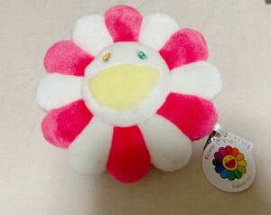 Flower Cushion / Pink White&White 30cm 村上隆　クッション フラワークッション花