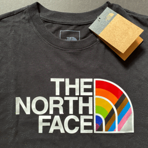 新品THE NORTH FACEノースフェイス プライドロゴTシャツ ブラック (S) アメリカ直営店購入