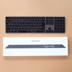 Magic Keyboard(テンキー付き)日本語(JIS)スペースグレイ MRMH2J/A