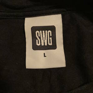 size L | SWG SWAGGER | ダメージ Tシャツ カットソー | BLACK | スワッガー | ブラック 黒 |の画像4