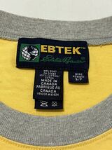 カナダ製 エディ バウワー EBTEK ロゴ Tシャツ_画像6