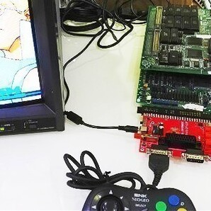 CBOX AC 簡易コントロールボックス JAMMA BOX パナツインやベガやコンボAVやシグマの代用に NEOGEOパッド対応 ACアダプタ付