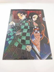 鬼滅の刃 キラキラクリアファイル ジャンプショップ 原作商品 公式 竈門炭治郎 竈門禰豆子 キャラクターグッズ 原画