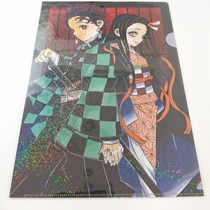 鬼滅の刃 キラキラクリアファイル ジャンプショップ 原作商品 公式 竈門炭治郎 竈門禰豆子 キャラクターグッズ 原画