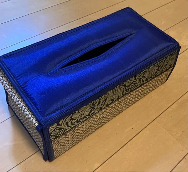 タイ 工芸品 ティッシュケース