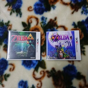 (動作確認済み) 3DS ゼルダの伝説 神々のトライフォース2 ゼルダの伝説 ムジュラの仮面 3D 2本セット