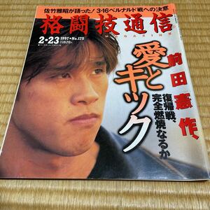 格闘技通信 1997年2月23日号NO.175 佐竹雅昭 前田憲作 佐藤ルミナ 金泰泳 辰吉丈一郎 他