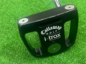 1●293　Callaway(キャロウェイ) パター 中古 i-trax オリジナルスチールシャフト 約３３インチ【札幌/店頭引取OK!】