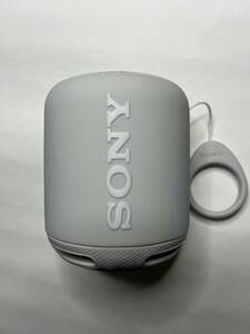 SONY/ソニー ワイヤレスポータブルスピーカー SRS-XB10 グレイッシュホワイト Bluetooth4.2 防水IPX5相当 ※本体のみ