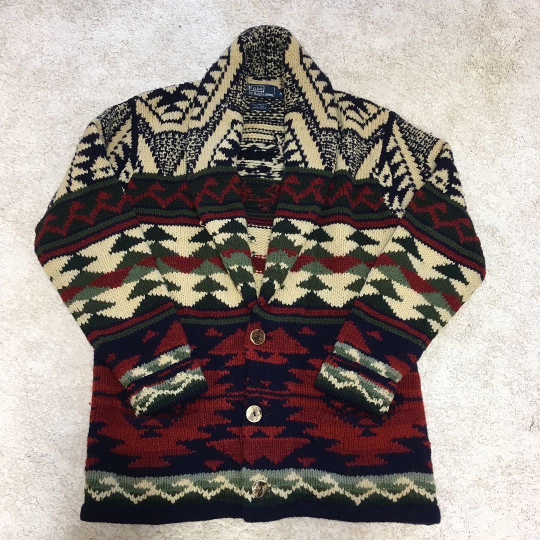 ヤフオク! -ラルフローレン ネイティブ カーディガンの中古品・新品