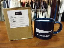 DESCENDANT ディセンダント 21AW (212BRDS-AC01) CACHALOT MUG COMMON マグカップ コップ 波佐見焼 新品 紺 ネイビー NAVY F 2個セット_画像5