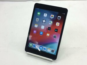 1円スタート！！ iPad mini 3 Wi-Fi+Cellular au スペースグレイ MGHV2J/A [Tip]