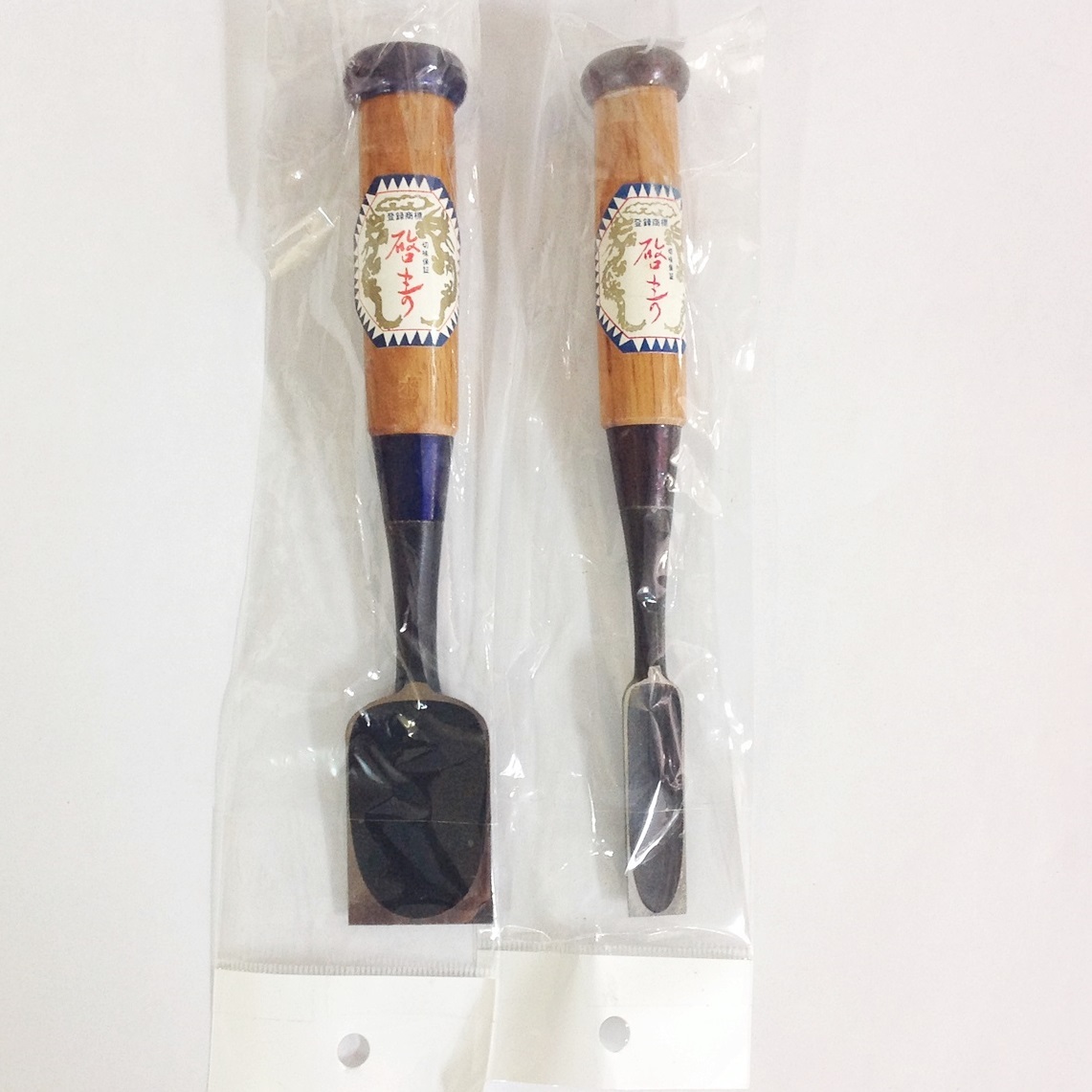 ○【RH-1676】未使用 ノミ 鑿 啓寿 36mm & ほぼ未使用 15mm 計2本