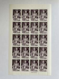 500円切手×20枚　金剛力士像　の商品画像