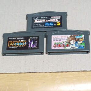 GBA エフゼロ・ナムコミュージアム・ぷよぷよ