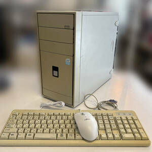 Windows XP動作マシン Mouse Computer Celeron CPU 2.13GHz 480MB MEM 80GB HDD マウスキーボード付