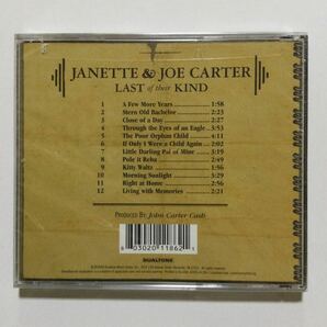 Janette&Joe Carter（ジャネット＆ジョー・カーター）/. LAST of their KIND バーコード 803020118621の画像2