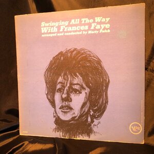 Frances Faye / Swinging All The Way With Frances Faye LP Verve Records