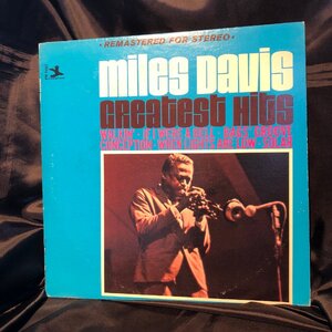 Miles Davis / Greatest Hits LP Prestige