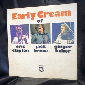 The Early Cream Of Eric Clapton, Jack Bruce & Ginger Baker LP Springboard