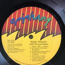 Flo & Eddie / Rock Steady With Flo & Eddie LP EPIPHANY RECORDS_画像5