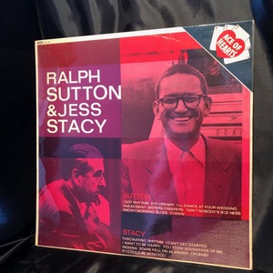 Ralph Sutton & Jess Stacy / Piano Solos LP Ace Of Hearts