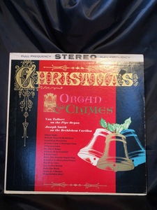 CHRISTMAS ORGAN & CHIMES WITH CARILLON LP FULL FREQUENCY SOUND STEREO RECORDS