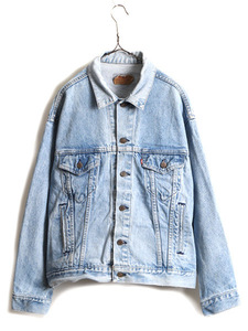 90s USA製 大きいサイズ XL ■ リーバイス 70507 0214 デニム ジャケット ( メンズ ) 古着 90年代 Levis ジージャン ジャンパー 4ポケット