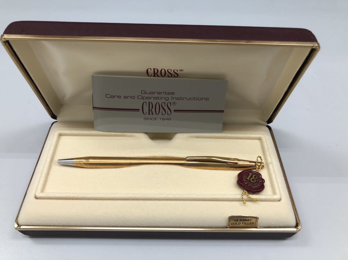 新品 未使用 CROSS クロス 18KT GOLD FILLED セット umbandung.ac.id
