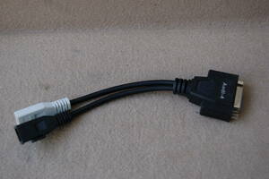 [ free delivery ]Audi/ Audi /VW/ Volkswagen series coupler 2×2-15 pin conversion cable 