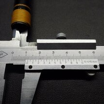 自作釣り竿用バット 長さ約22.9cm 先内径11.6mm 太さ約15.7/22.6mm (5z0600) クリックポスト30_画像3