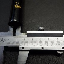 自作釣り竿用バット 長さ約26.1cm 先内径16.7mm 太さ約19.0/21.7mm (5z0603) クリックポスト30_画像3