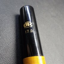 自作釣り竿用バット 長さ約26.1cm 先内径16.7mm 太さ約19.0/21.7mm (5z0603) クリックポスト30_画像7