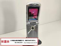 【モック】 NTTドコモ M702is Motorola razr ピンク 2006年製 ○ 月～金13時までの入金で当日出荷 ○ 模型 ○ モックセンター_画像2