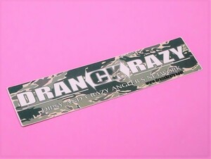 ドランクレイジー 酔狂 迷彩緑◆ ドランク クレイジー ステッカー 150-35mm シール