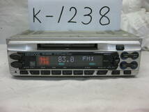 K-1238　KENWOOD　ケンウッド　RX-680MD　1Dサイズ　MDデッキ　故障品_画像1