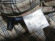 ◆BURBERRY バーバリー　サイズ120 半袖 シャツ◆BURBERRY LONDON こども　ブラウス　_画像3