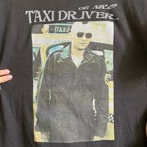 【W39】90s ビンテージ タクシードライバー デニーロ 映画 ムービー Tシャツ TAXI DRIVER ロバートデニーロ 古着_画像2