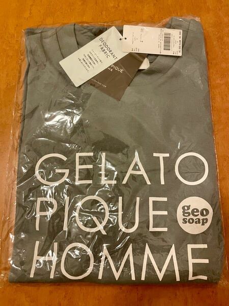 [ジェラート ピケ] 【HOMME】geo soapワンポイントTシャツ&ソープ