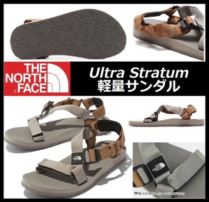 29.0cm ★ 新品 THE NORTH FACE ウルトラ ストレイタム スポーツ サンダル ノースフェイス アウトドア グレー Ultra Stratum NF52051